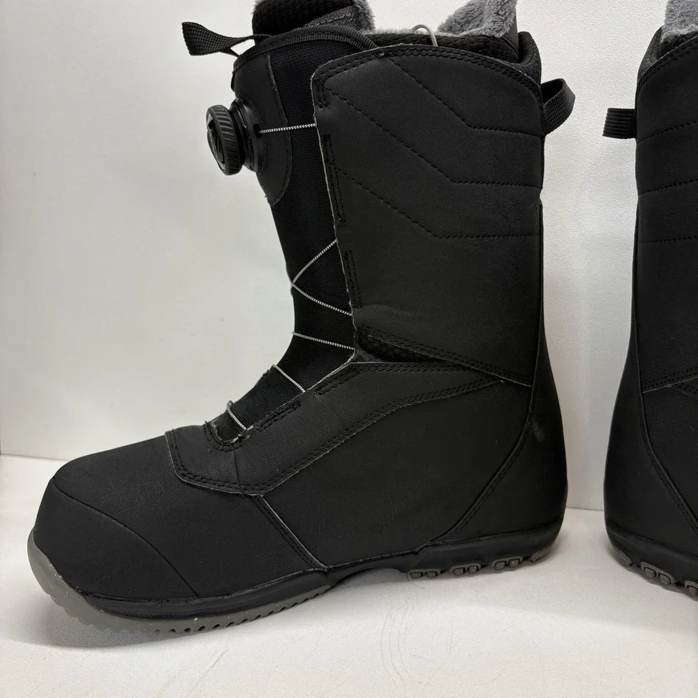 Burton Ruler BOA Wide Snowboard Boots Black Men's Size 11